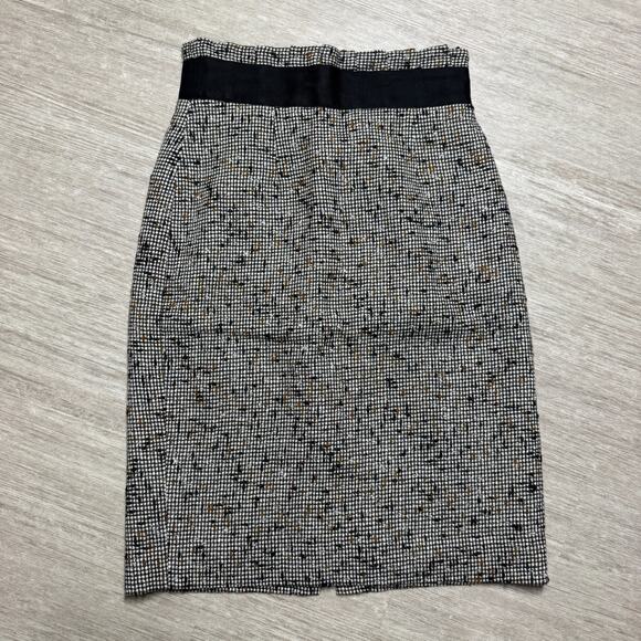 Classiques Entier Wool Silk Blend Midi Skirt Business Casual Career Office Sz 6 - Picture 1 of 8